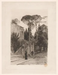 Monumental Building with Garden