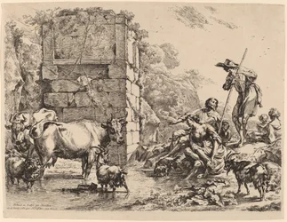 Cow Drinking, 1680