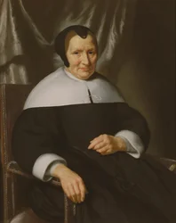 Portrait of a Lady Seated in an Armchair