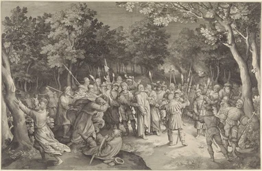 Kiss of Judas and arrest of Christ