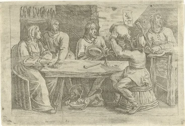 Peasant Company with Jester