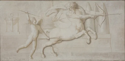Achilles and the Centaur Chiron