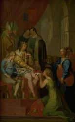 Christian I Raising the Province of Holstein to the State of a Duchy in 1460