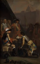 Magnus Stenbock Surrenders the Fortress of Tønning to Frederick IV in 1714