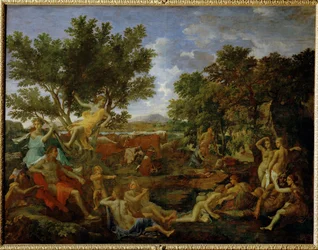 Apollo in Love with Daphne