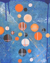 Vibrant Patterned Circles