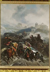 The French Army Crosses the Sierra Guadarrama in December 1808