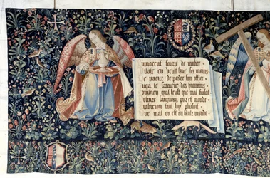 Hanging of the Revelation: Angels Carrying Instruments of the Passion