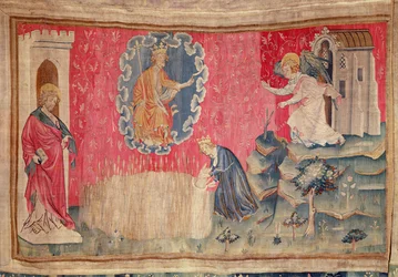 The Harvest of the Elected, from the Apocalypse Tapestry of Angers, 1373-87