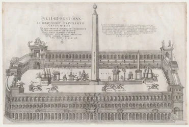 Speculum Romanae Magnificentiae: Circus Flaminius, 1553