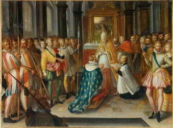 The Abjuration of Henry IV King of France at Saint Denis on July 25