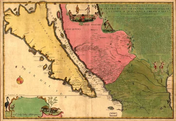 California or New Carolina - Theater of the Works, Apostles of the Society of Jesus in North America