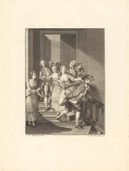 Saint-Preux Leaving the House of Worldly Women