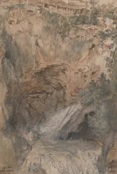 View of the Cascades at Tivoli, ca. 1724-33