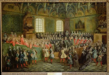 Bed of Justice Held in the Parliament at the Majority of Louis XV, 22nd February 1723