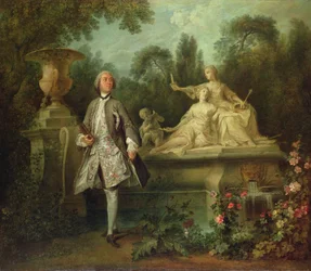 Portrait of the Actor Grandval, c.1742