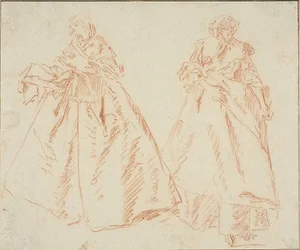 Two Standing Women