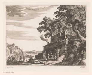 Shepherds by a Ruin
