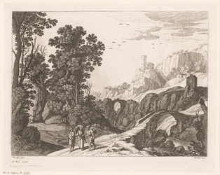 Landscape with Emmaus Walkers