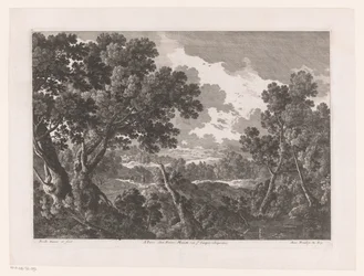 Landscape with Trees