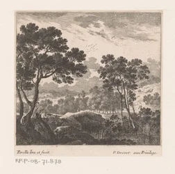 Landscape with Trees and Lake