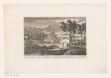 Landscape with Walkers by a Stone Bridge (Landscapes with Walkers)