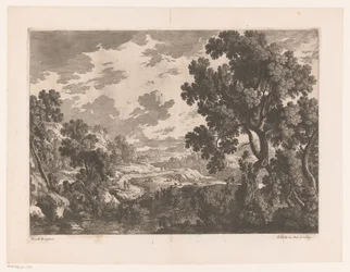 River Landscape with Winding Road