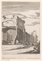 Ruins of an Aqueduct in Rome