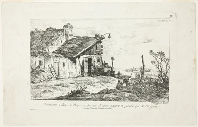 Landscape, from Deuxieme Cahier de Paysage