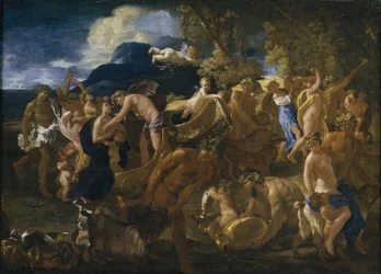 Bacchanale or Bacchus and Ariadne