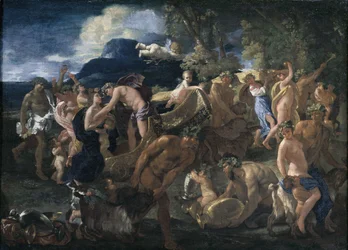 Bacchanale or Bacchus and Ariadne
