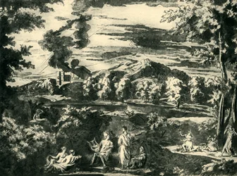 Landscape with Orpheus and Eurydice