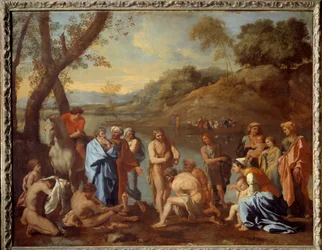 Saint John Baptizing the People