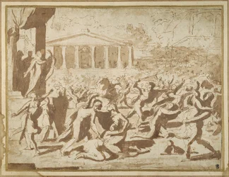 Study for the Abduction of the Sabine Women