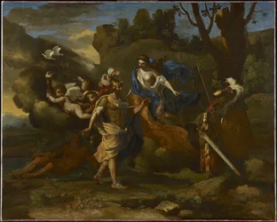 Venus, Mother of Aeneas, Presenting him with Arms Forged by Vulcan