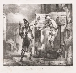 Lithographic Sketches by Charlet: Form before Color