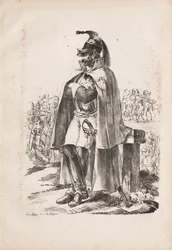 Military Costumes: Cavalry Man, 1814-1818