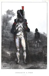 Napoleonic Wars, French Army, Foot Chasseur of the Imperial Guard in full dress, 1845