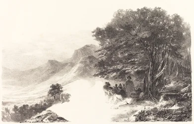 Peasants Resting in the Countryside
