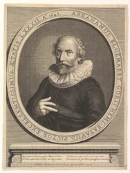 Portrait of Abraham Bloemaert, 17th century
