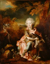 Portrait of a Boy in Fancy Dress, c.1710-14