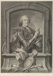Portrait of Maréchal de Lowendal