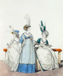 Evening Dresses for the Opera and Concerts, fig. 96, fig. 97 and fig. 98 from 