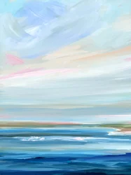 Pastel Ocean Horizon