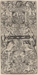 Ornament Panel with Orpheus and the Judgment of Paris
