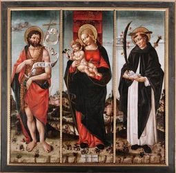 Virgin and Child between Saint John the Baptist and Saint Peter of Verona