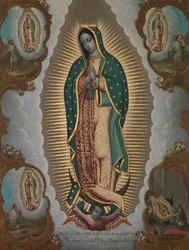 The Virgin of Guadalupe with the Four Apparitions, 1773