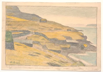 Scene from Nolsø, Faroe Islands