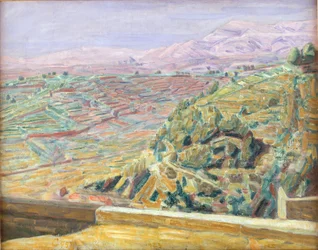 View from the Castle Square, Cagnes