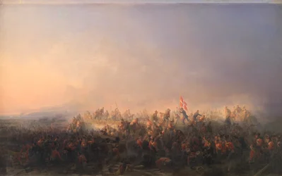 The Battle of Fredericia on July 6, 1849